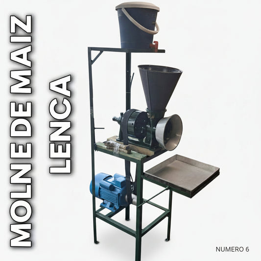 Motorized industrial corn mill — Portada Principal - Estudio Blanco | Generated by Modelize