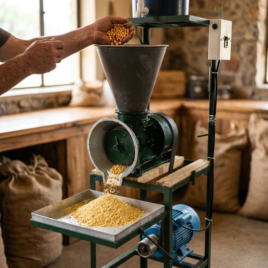 Electric corn mill — Estilo de Vida - Producto en Uso | Generated by Modelize