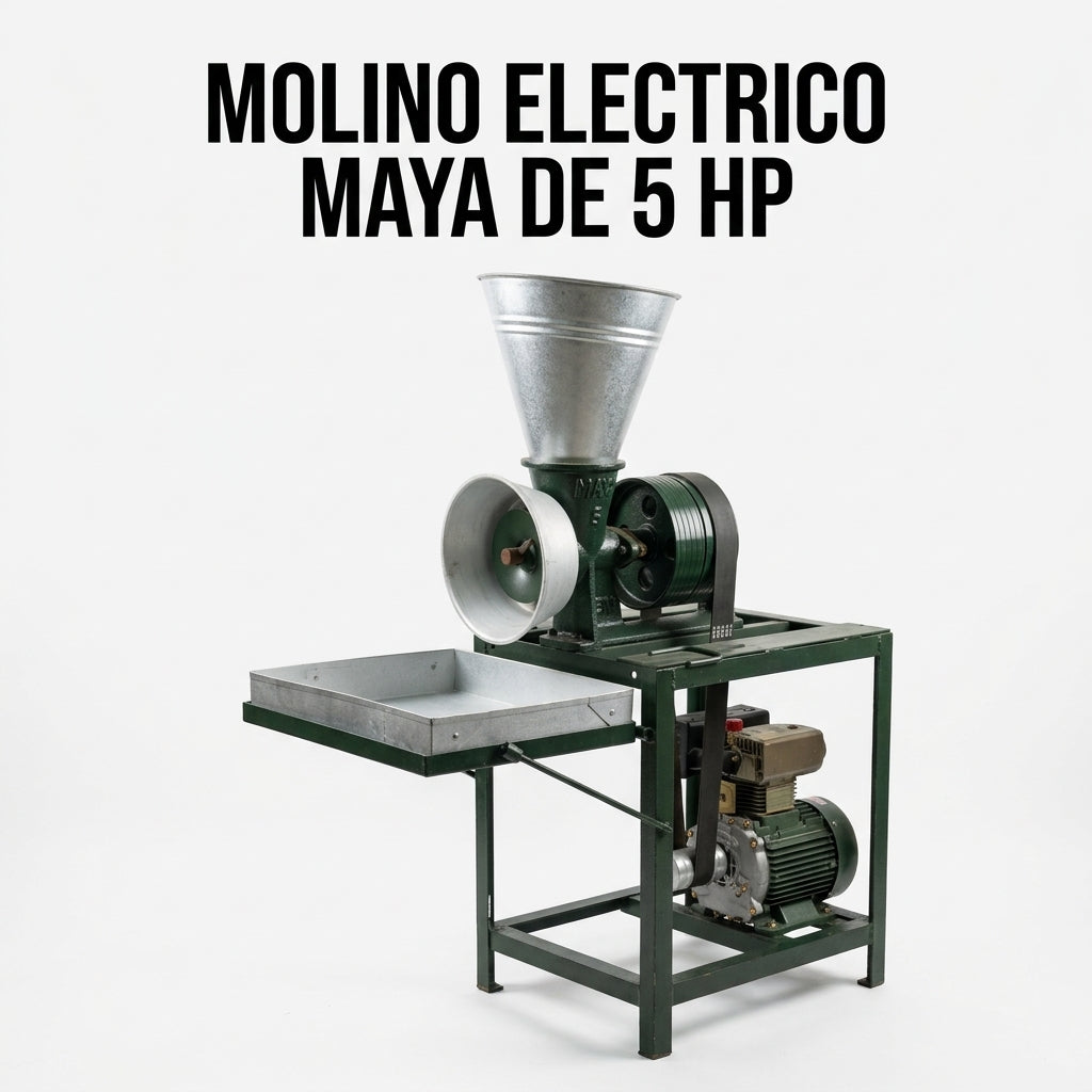 Industrial electric mill — Portada Principal - Estudio Blanco | Generated by Modelize