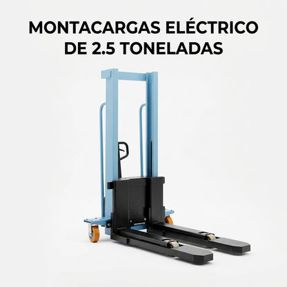 Electric Pallet Stacker — Portada Principal - Estudio Blanco | Generated by Modelize