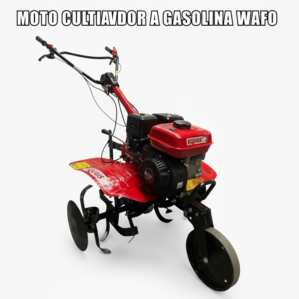 Gasoline Cultivator — Portada Principal - Estudio Blanco | Generated by Modelize