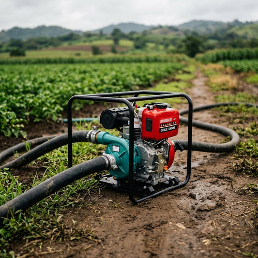 Diesel high-pressure water pump — Estilo de Vida - Producto en Uso | Generated by Modelize