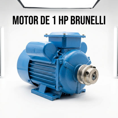 Industrial electric motor — Portada Principal - Estudio Blanco | Generated by Modelize