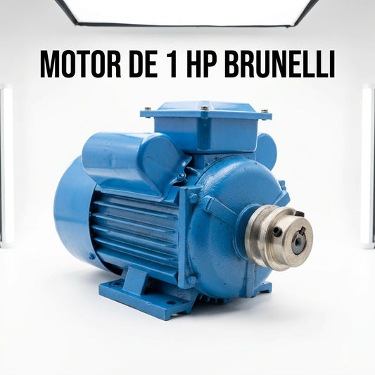 Industrial electric motor — Portada Principal - Estudio Blanco | Generated by Modelize