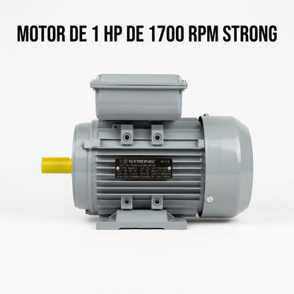 Industrial electric motor — Portada Principal - Estudio Blanco | Generated by Modelize