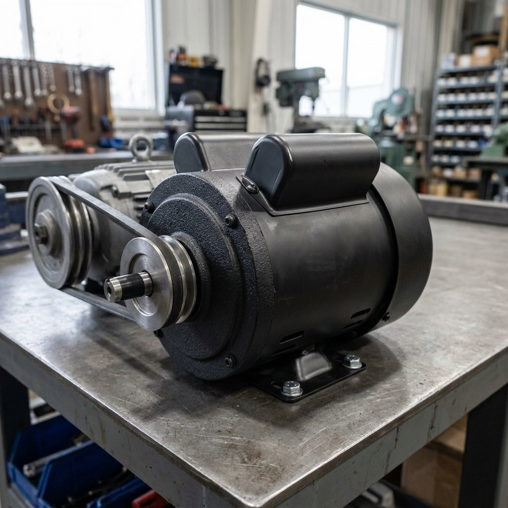 Industrial electric motor — Estilo de Vida - Producto en Uso | Generated by Modelize