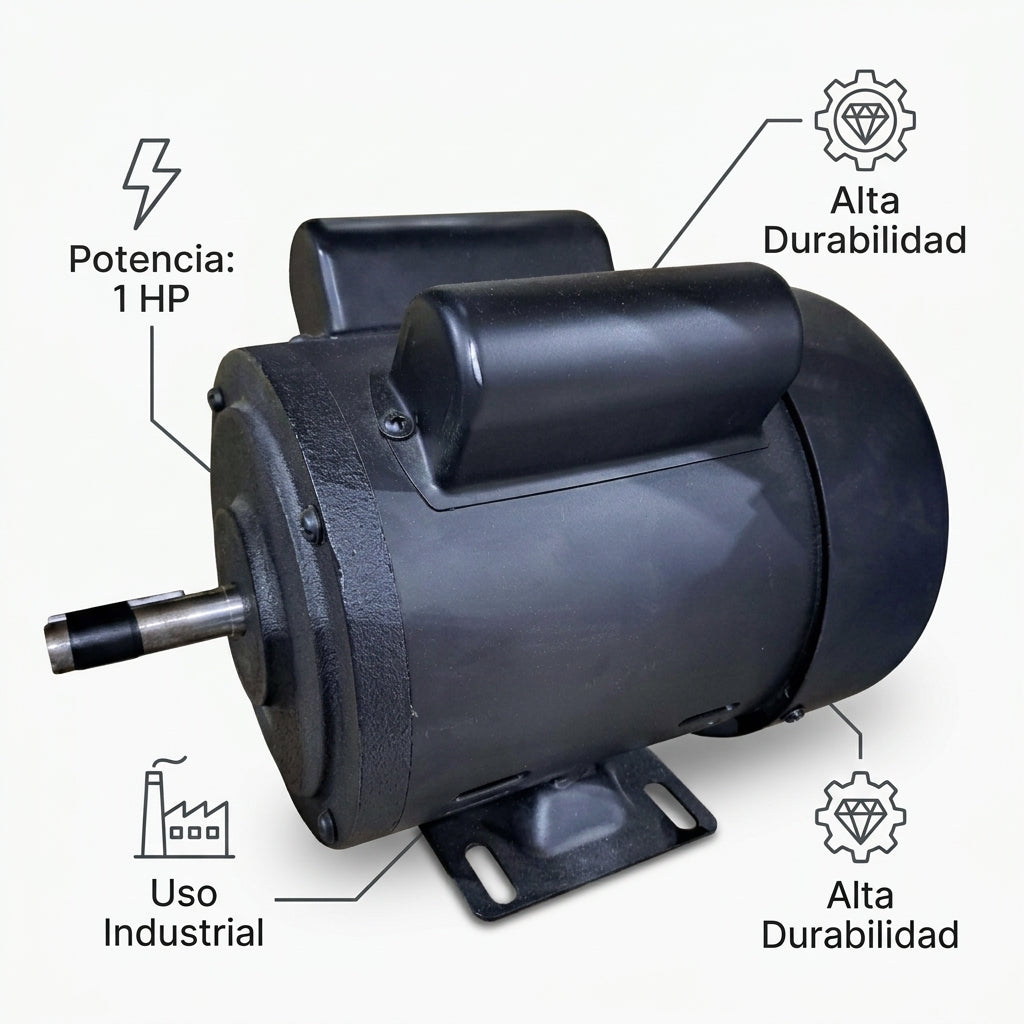 Electric Motor — Infografia de Caracteristicas | Generated by Modelize