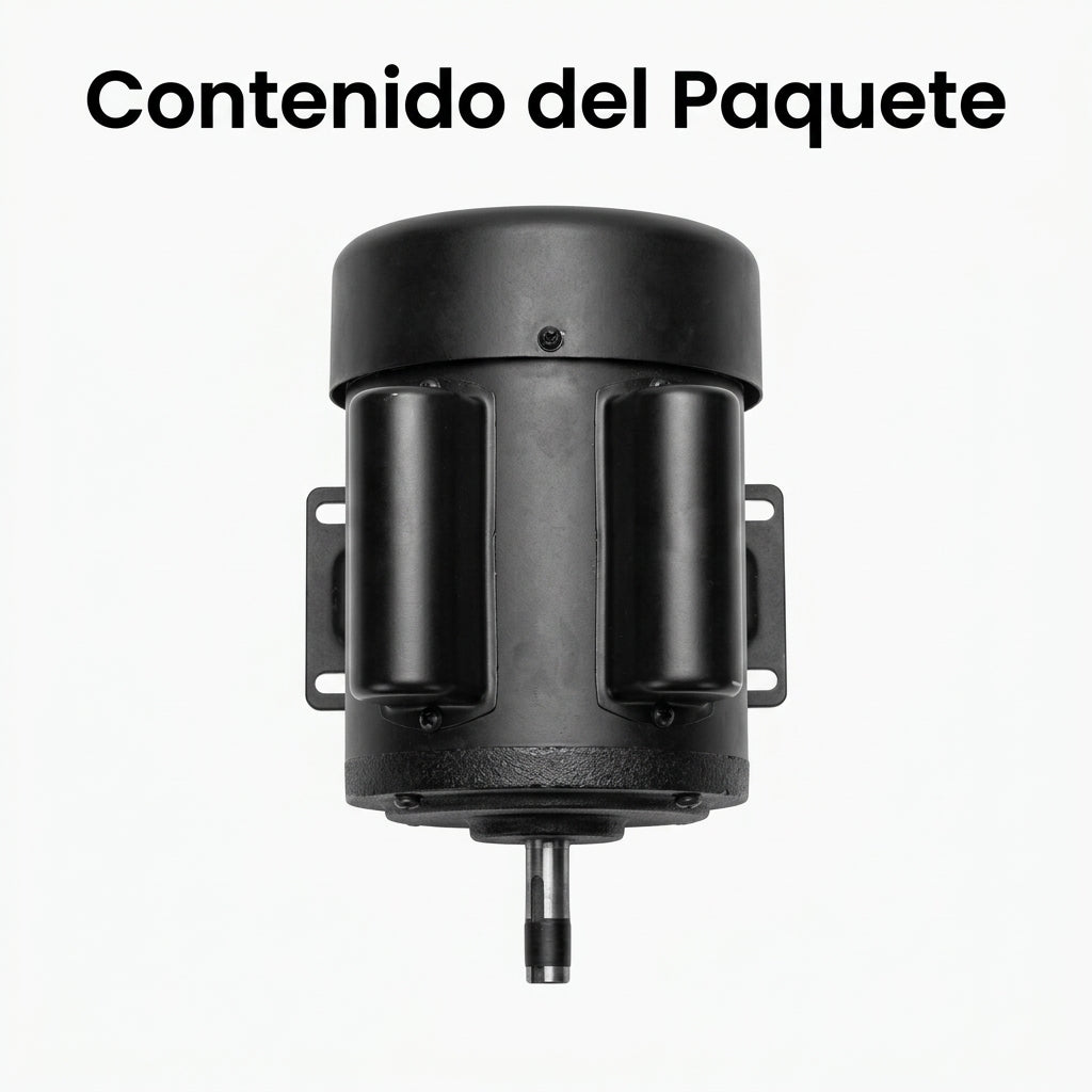 Electric industrial motor — Contenido del Paquete - Vista Aerea | Generated by Modelize