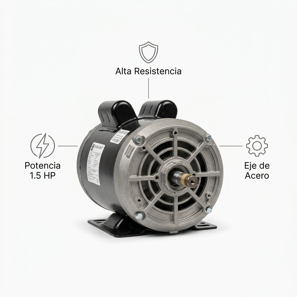 Electric motor — Infografia de Caracteristicas | Generated by Modelize