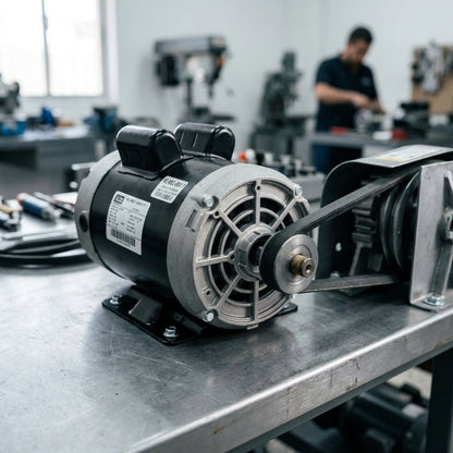 Industrial Electric Motor — Estilo de Vida - Producto en Uso | Generated by Modelize