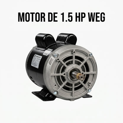 Industrial Electric Motor — Portada Principal - Estudio Blanco | Generated by Modelize