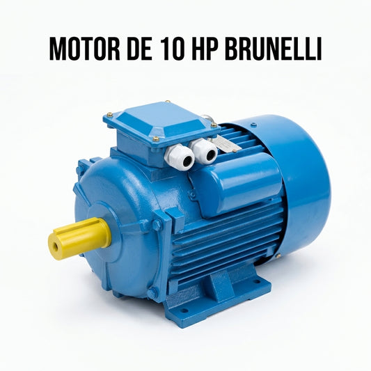 Industrial electric motor — Portada Principal - Estudio Blanco | Generated by Modelize
