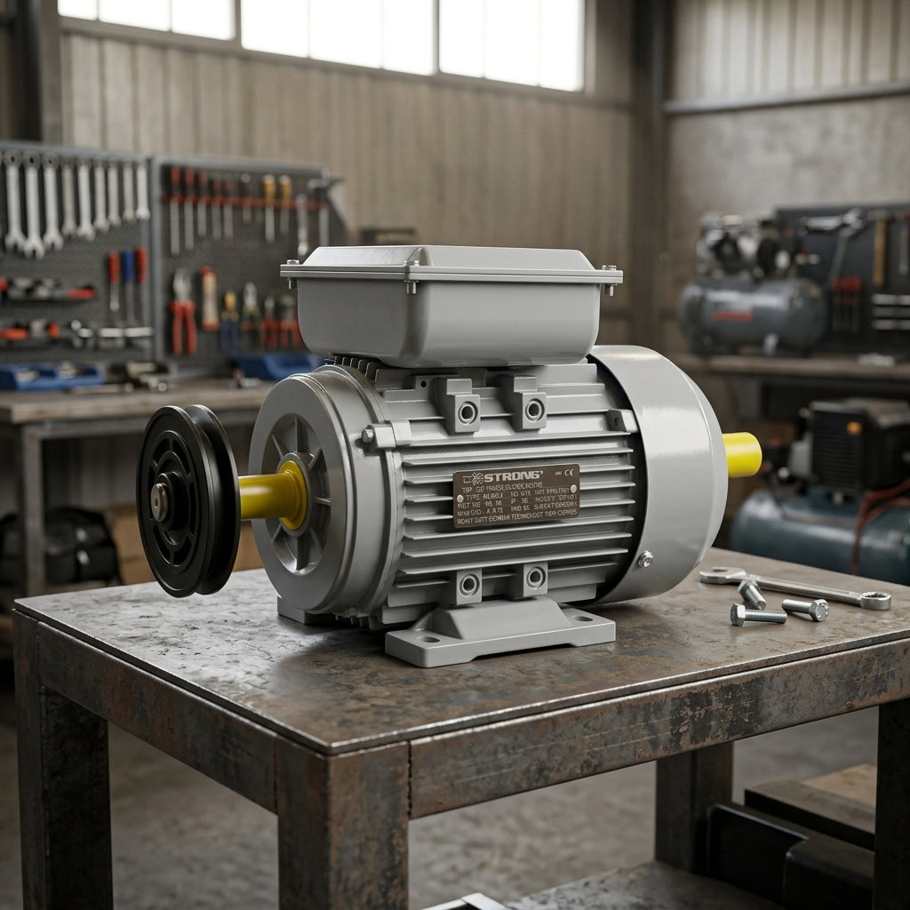 Industrial electric motor — Estilo de Vida - Producto en Uso | Generated by Modelize