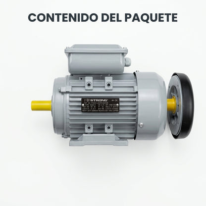 Electric motor — Contenido del Paquete - Vista Aerea | Generated by Modelize