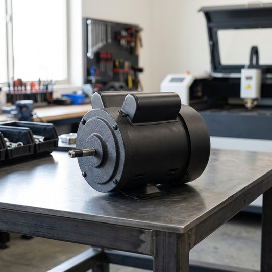 Industrial Electric Motor — Estilo de Vida - Producto en Uso | Generated by Modelize