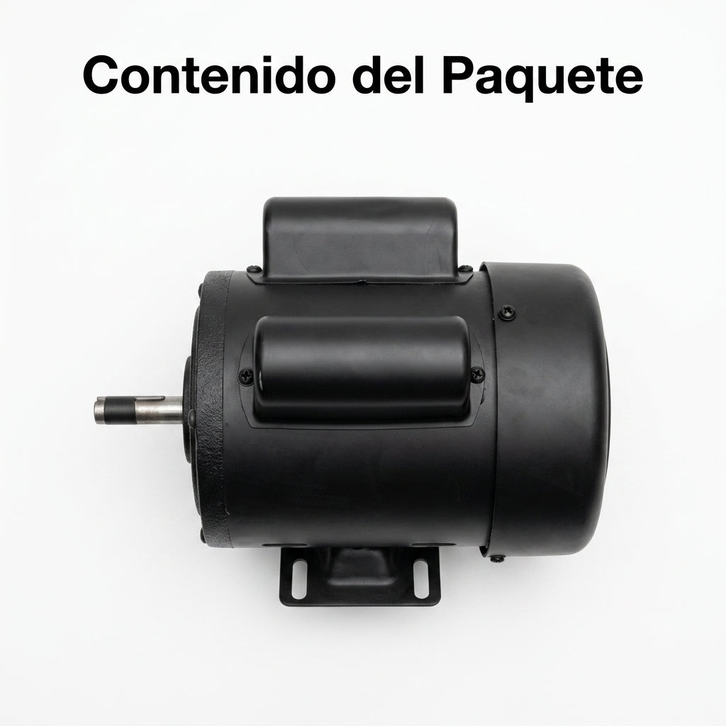 Electric Motor — Contenido del Paquete - Vista Aerea | Generated by Modelize