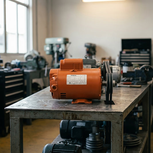 Industrial electric motor — Estilo de Vida - Producto en Uso | Generated by Modelize