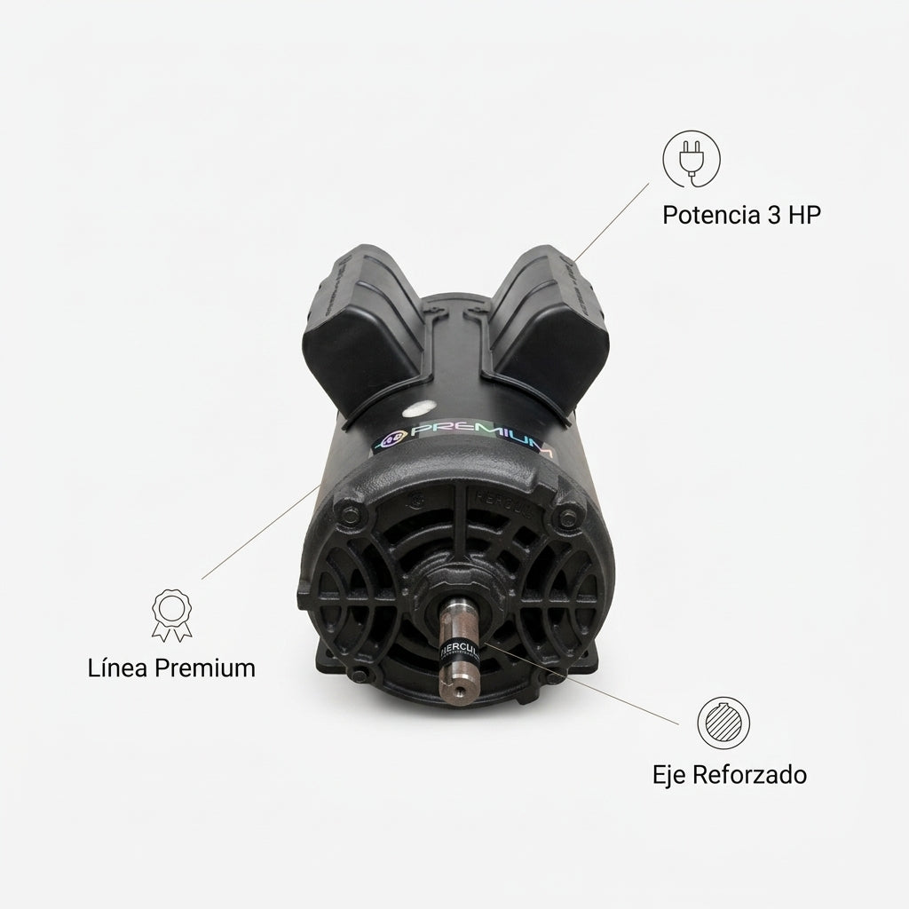 Electric Motor — Infografia de Caracteristicas | Generated by Modelize