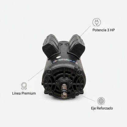Electric Motor — Infografia de Caracteristicas | Generated by Modelize