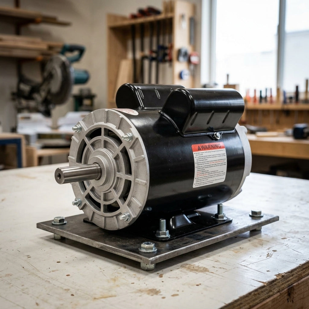 Electric Induction Motor — Estilo de Vida - Producto en Uso | Generated by Modelize