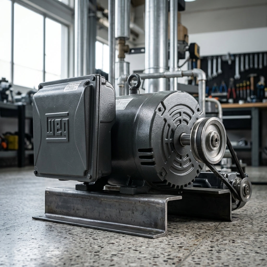 Industrial electric motor — Estilo de Vida - Producto en Uso | Generated by Modelize