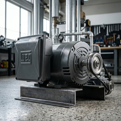 Industrial electric motor — Estilo de Vida - Producto en Uso | Generated by Modelize