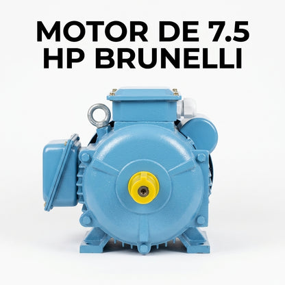 Industrial electric motor — Portada Principal - Estudio Blanco | Generated by Modelize