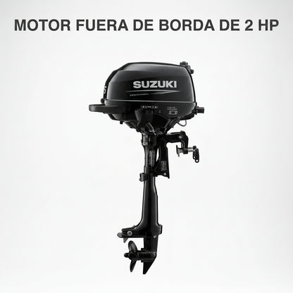 Outboard boat motor — Portada Principal - Estudio Blanco | Generated by Modelize