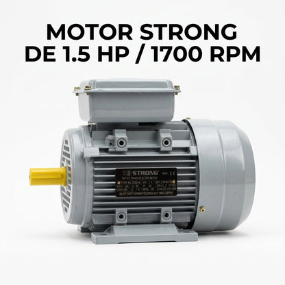 Industrial Electric Motor — Portada Principal - Estudio Blanco | Generated by Modelize