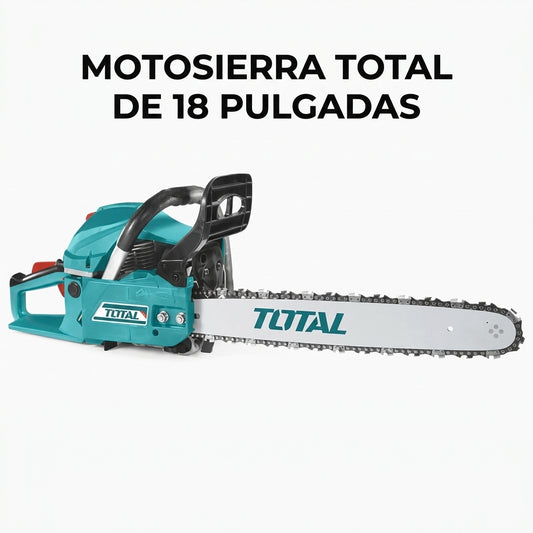 Gasoline chainsaw — Portada Principal - Estudio Blanco | Generated by Modelize