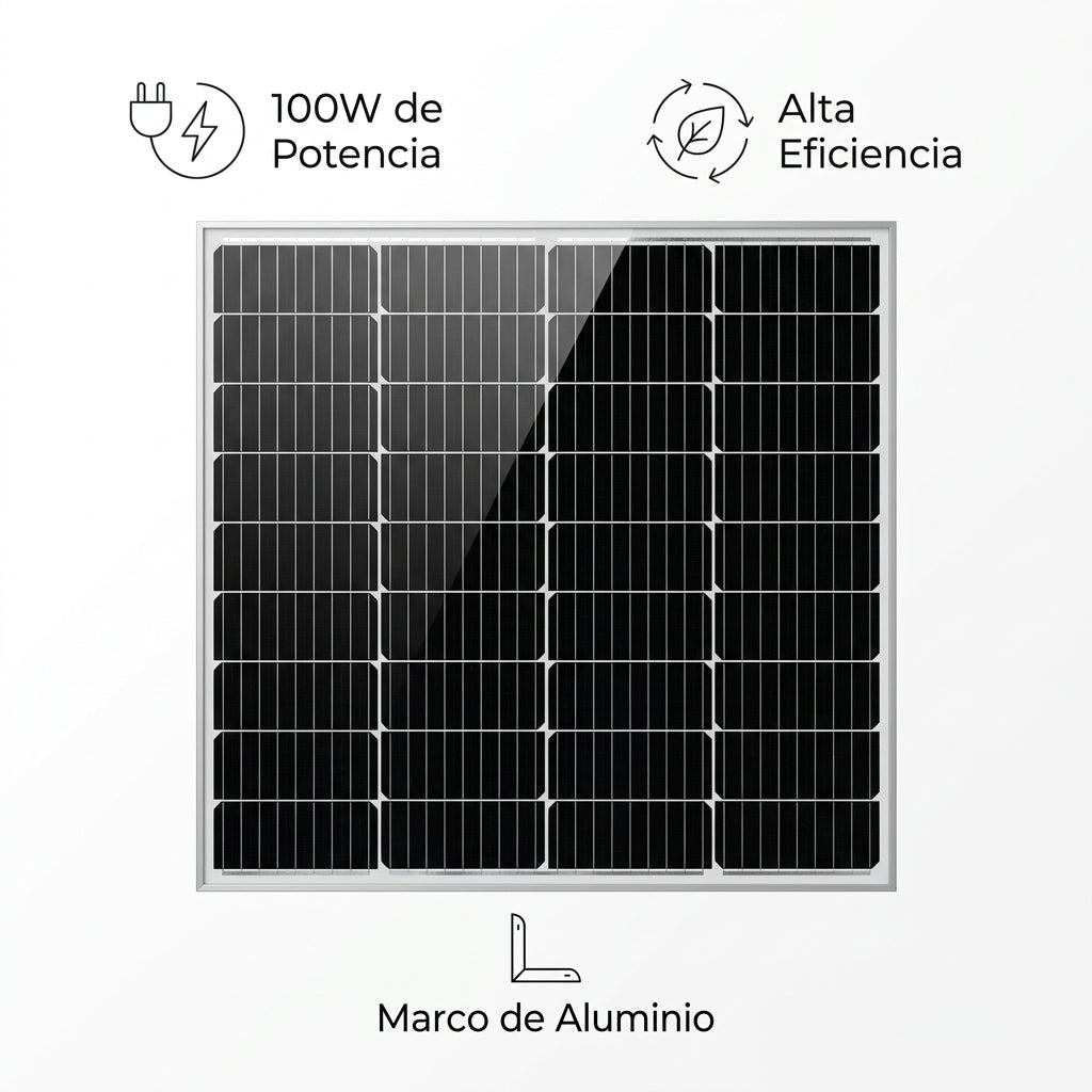 Solar Panel — Infografia de Caracteristicas | Generated by Modelize