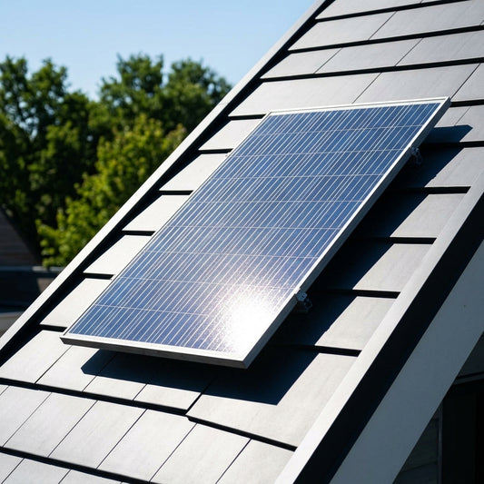 Monocrystalline Solar Panel — Estilo de Vida - Producto en Uso | Generated by Modelize