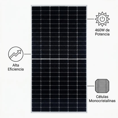 Solar Panel — Infografia de Caracteristicas | Generated by Modelize