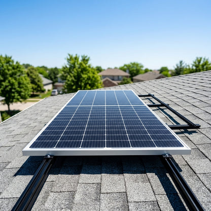 Monocrystalline Solar Panel — Estilo de Vida - Producto en Uso | Generated by Modelize