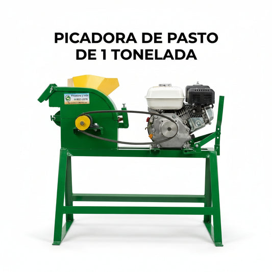 Industrial grass chopper — Portada Principal - Estudio Blanco | Generated by Modelize