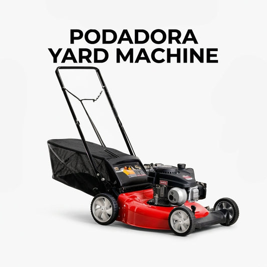 Gas-powered walk-behind lawn mower — Portada Principal - Estudio Blanco | Generated by Modelize