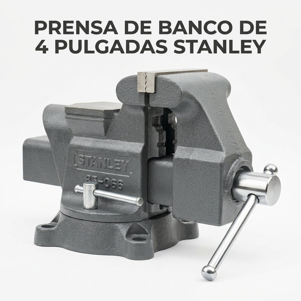 Bench Vise — Portada Principal - Estudio Blanco | Generated by Modelize