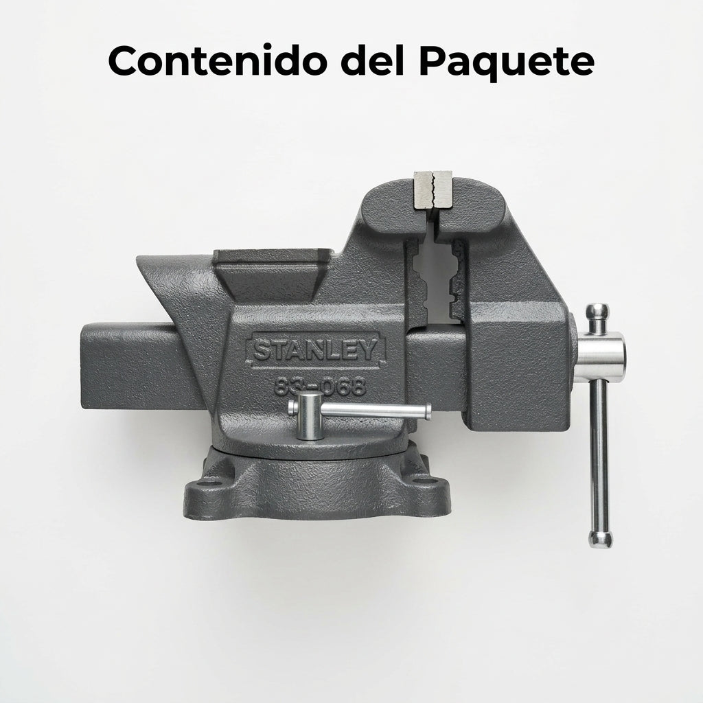 Bench Vise — Contenido del Paquete - Vista Aerea | Generated by Modelize