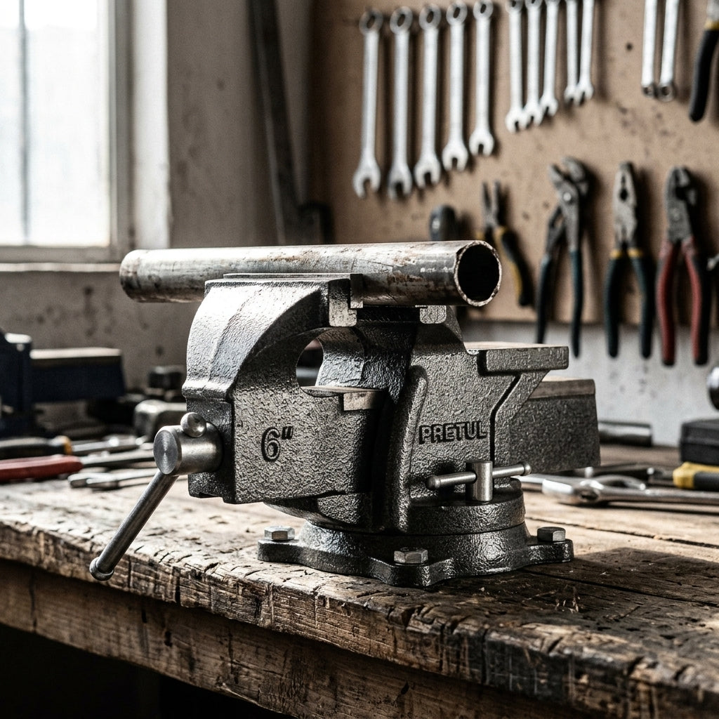 Bench Vise — Estilo de Vida - Producto en Uso | Generated by Modelize
