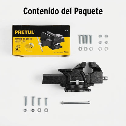 Bench Vise — Contenido del Paquete - Vista Aerea | Generated by Modelize