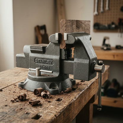 6-inch bench vise — Estilo de Vida - Producto en Uso | Generated by Modelize