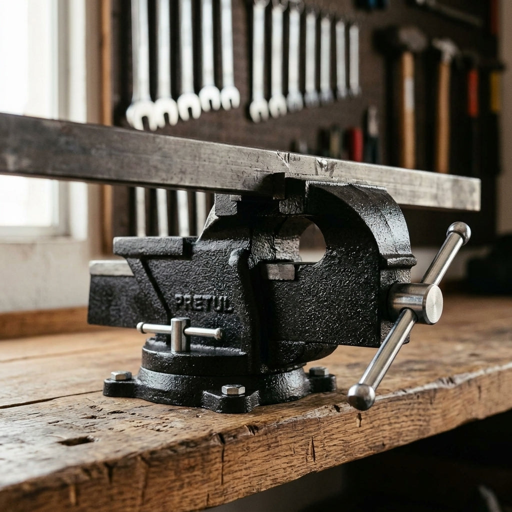 Bench Vise — Estilo de Vida - Producto en Uso | Generated by Modelize
