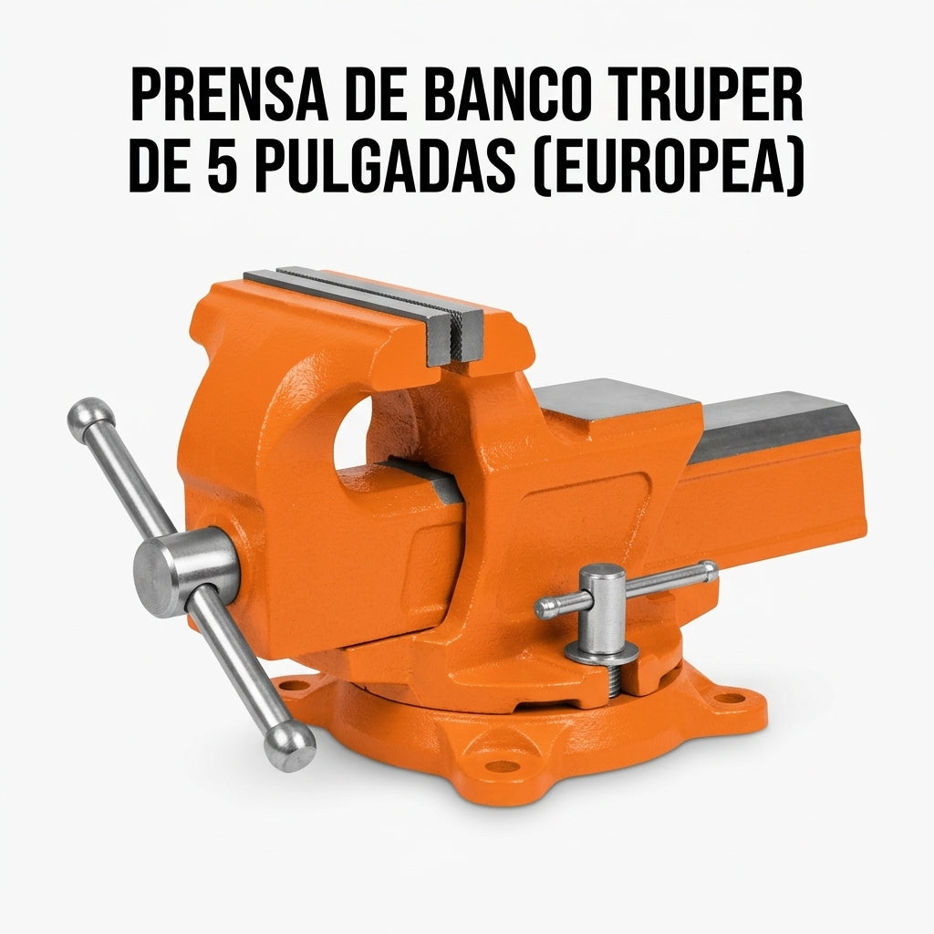 Bench Vise — Portada Principal - Estudio Blanco | Generated by Modelize