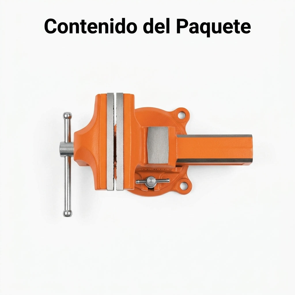 Bench Vise — Contenido del Paquete - Vista Aerea | Generated by Modelize
