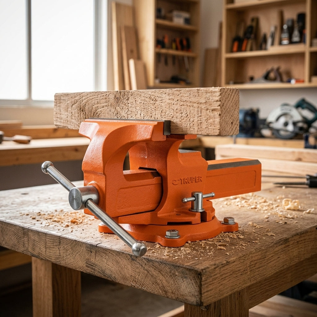 Bench vice — Estilo de Vida - Producto en Uso | Generated by Modelize