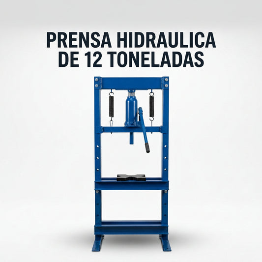 12-ton hydraulic press — Portada Principal - Estudio Blanco | Generated by Modelize