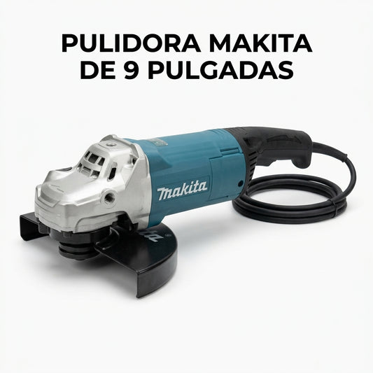 9-inch Angle Grinder — Portada Principal - Estudio Blanco | Generated by Modelize