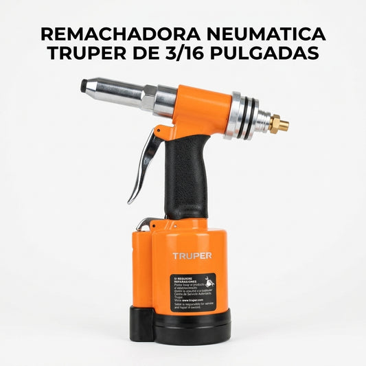 Pneumatic riveter — Portada Principal - Estudio Blanco | Generated by Modelize