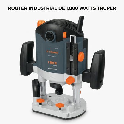 Industrial Plunge Router — Portada Principal - Estudio Blanco | Generated by Modelize