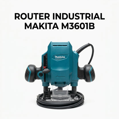 Industrial Plunge Router — Portada Principal - Estudio Blanco | Generated by Modelize